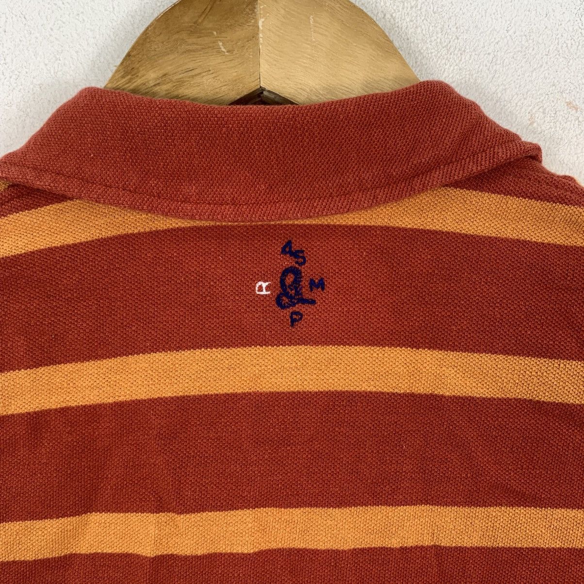 45rpm Vintage 45RPM 45 Rpm Japanese Brand Stripes Collar Tshirt Size S / US 4 / IT 40 - 4 Thumbnail