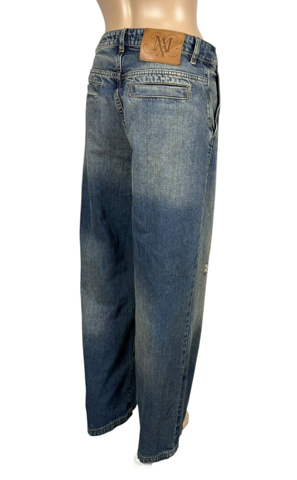 MAX&Co. Max & Co Wide Leg Jeans size 27 Max Mara Line Size 27" / US 4 / IT 40 - 6 Thumbnail