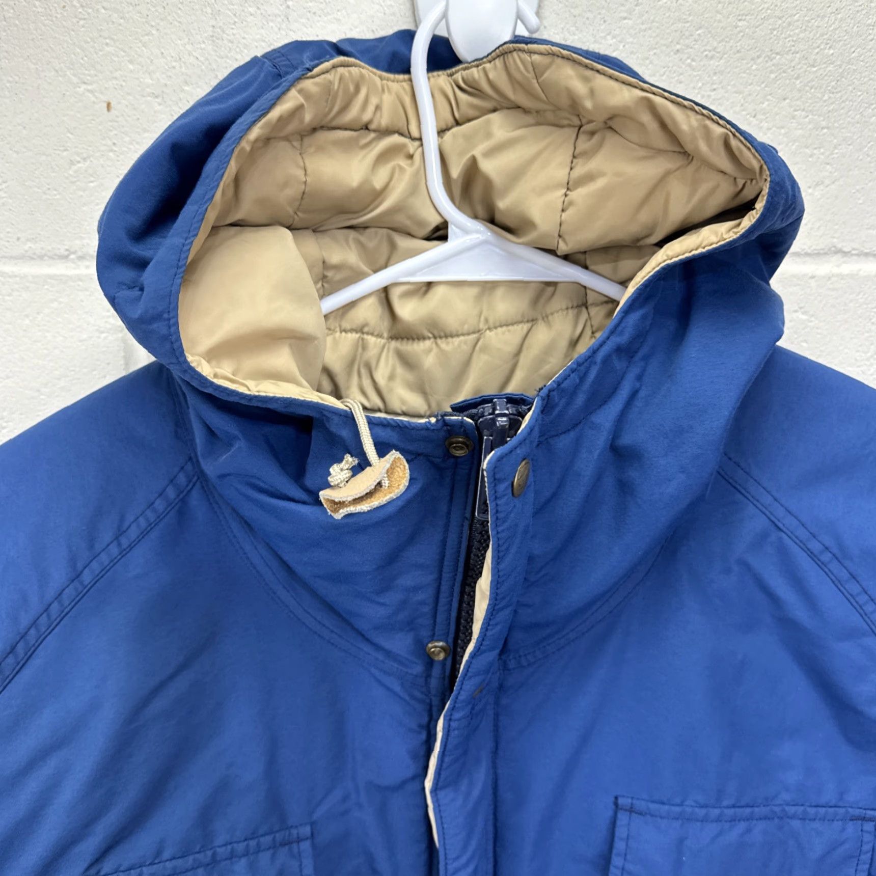 Vintage Vintage LL Bean Baxter State Parka Jacket Mens XL Blue 1423 Hooded L.L. Zip Size US XL / EU 56 / 4 - 2 Thumbnail