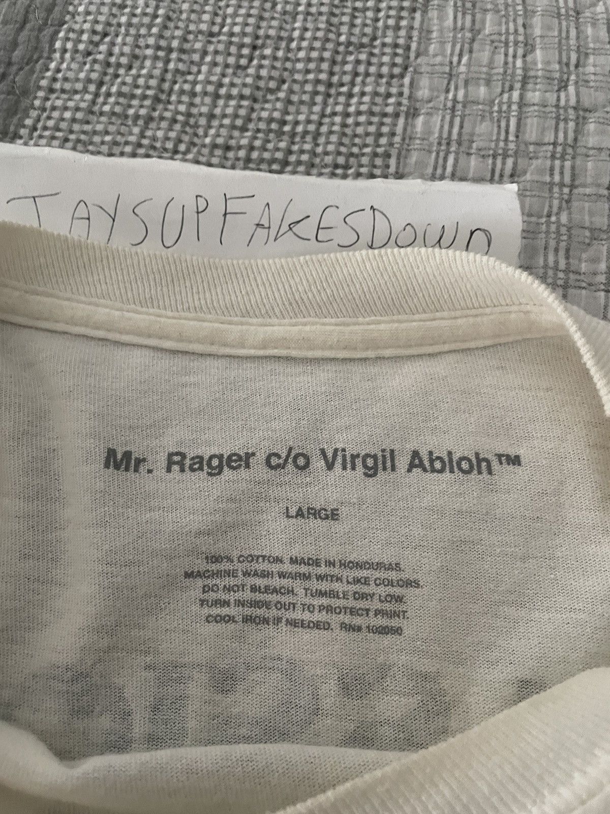 Kid Cudi × Virgil Abloh Kid Cudi x Virgil Abloh Mr. Rager II Longsleeve Size US L / EU 52-54 / 3 - 4 Thumbnail