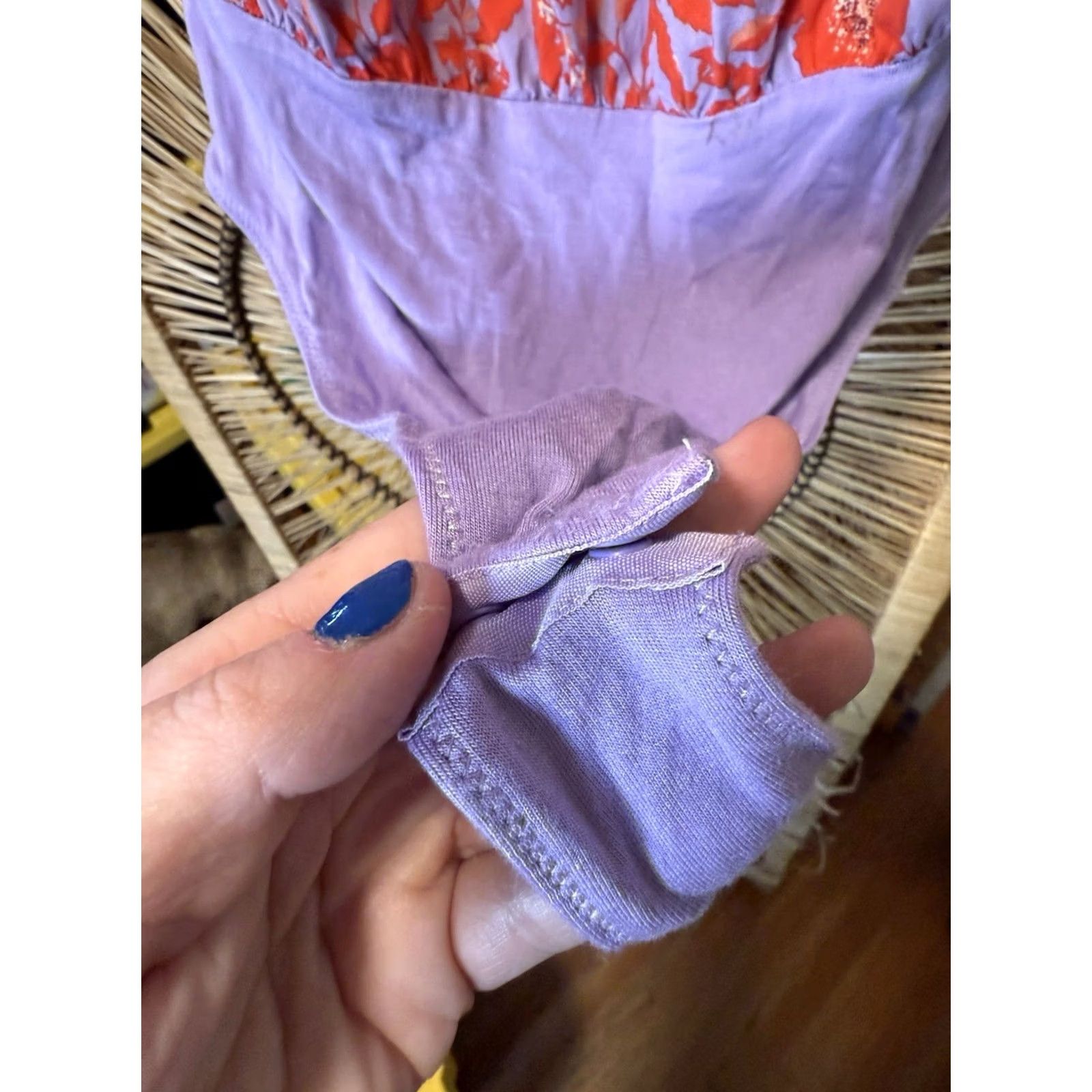 Free People Free People Women’s Liza Halter Bodysuit Wisteria Floral Tassel Top Small XS? Size S / US 4 / IT 40 - 5 Thumbnail