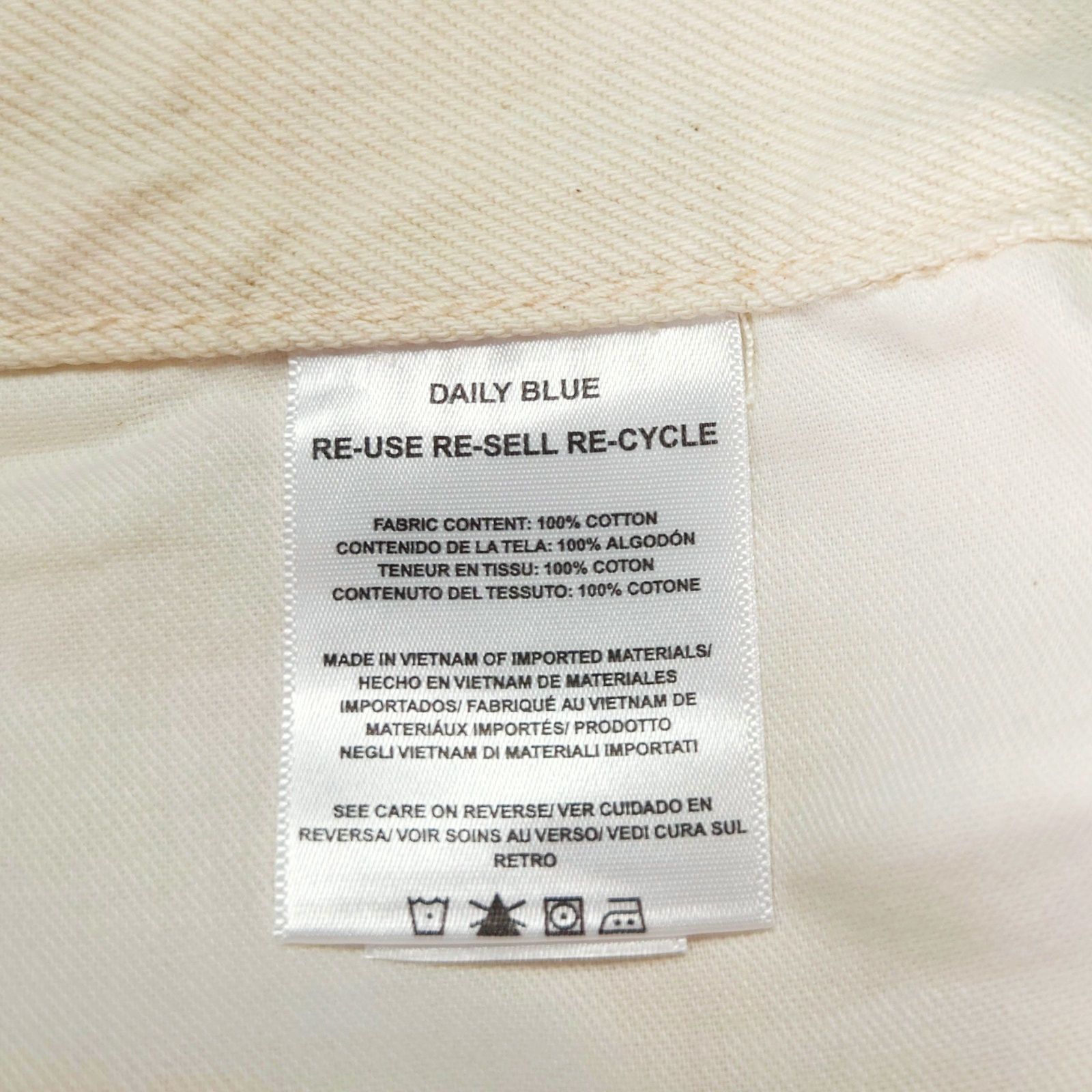 AG Adriano Goldschmied Daily Blue Adriano Goldschmied Hype Crop Jeans Denim 28x25 Size 28" / US 6 / IT 42 - 10 Thumbnail
