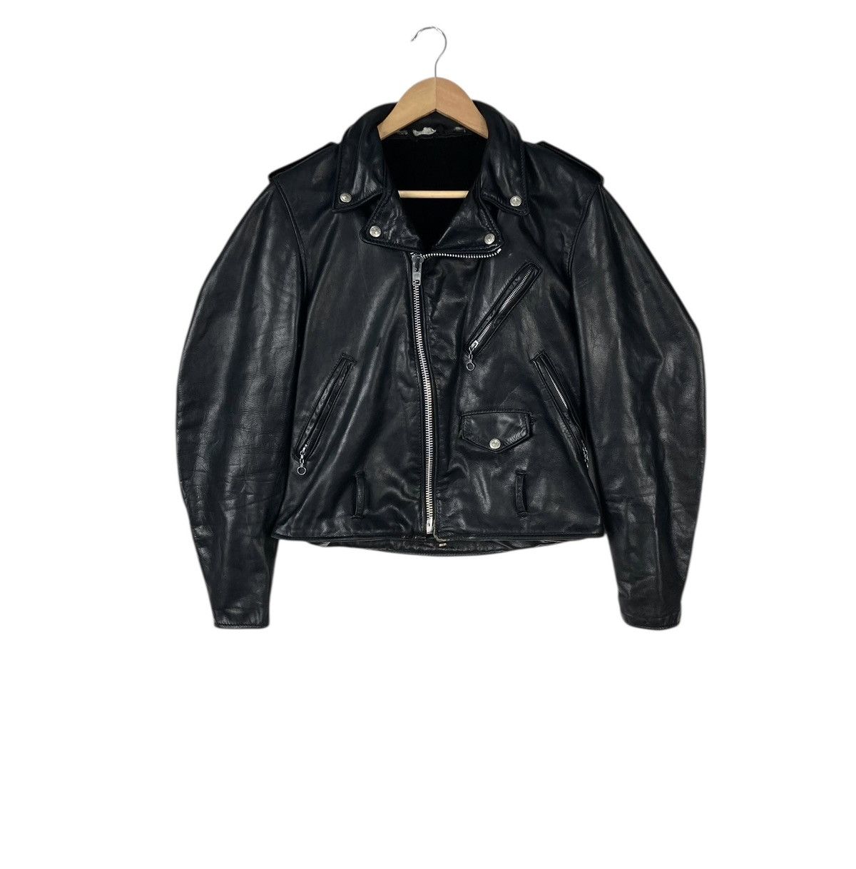 Vintage Schott Perfecto NYC 118 Double Collared Jacket