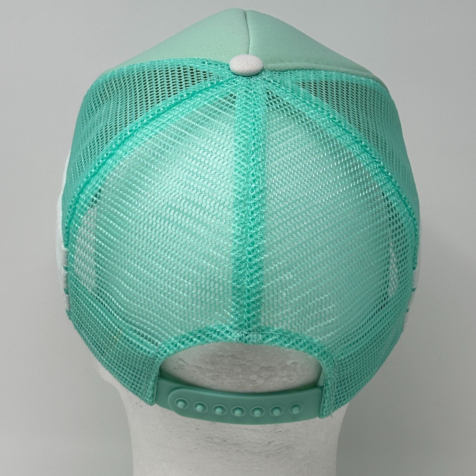 Vintage Vintage San Diego 3 Stripe Trucker Hat Cap Green 80s Size ONE SIZE - 3 Thumbnail