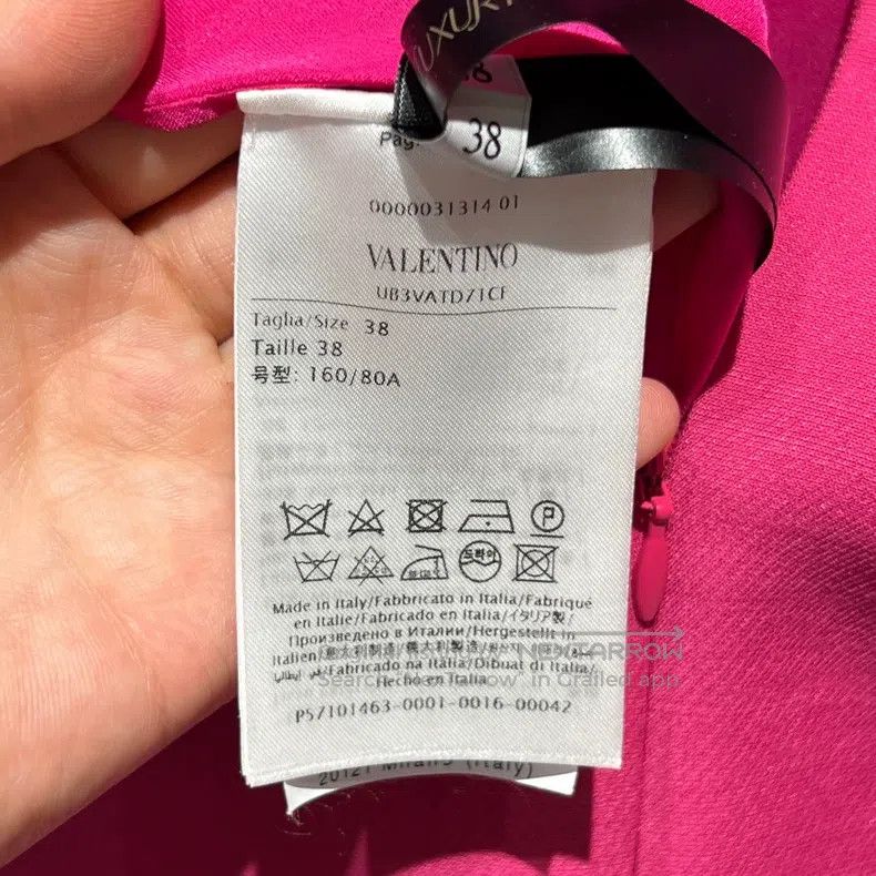 Valentino Valentino A fuchsia bow dress Size XS / US 0-2 / IT 36-38 - 4 Thumbnail
