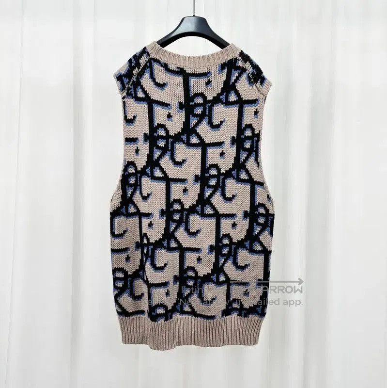 Dior Dior Logo Knit Sleeveless Pullover for Men . Size US S / EU 44-46 / 1 - 2 Thumbnail