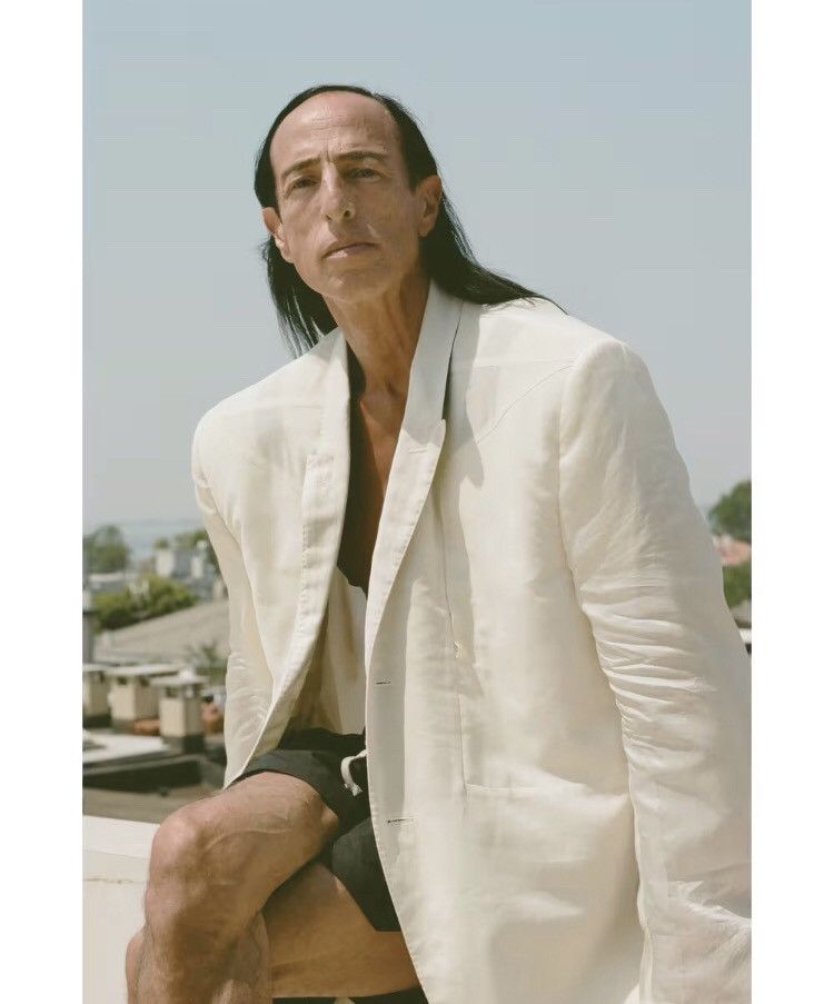 Rick Owens Rick Owens 22ss Show White Jumbo Tatlin Light Coat Size US XL / EU 56 / 4 - 9 Thumbnail
