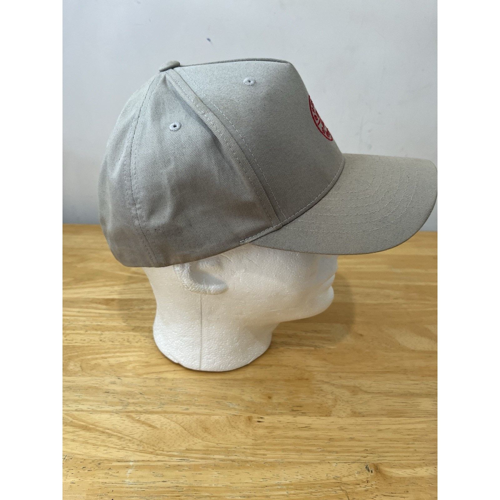 Brixton Brixton Supply Co Trade Mark Grey Embroidered Snapback Hat Size ONE SIZE - 3 Thumbnail