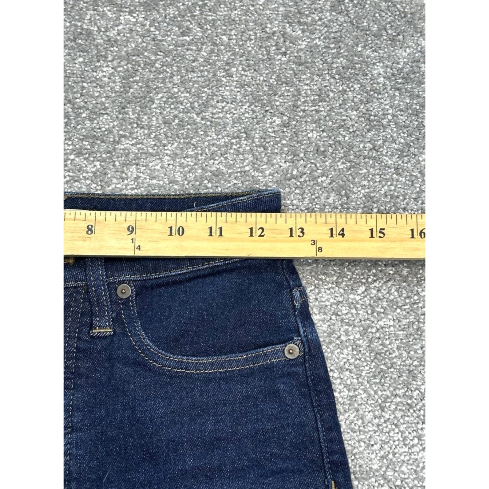 Madewell VINTAGE Madewell Curvy Jeans Women 24 Skinny High Rise Blue Denim Cotton Tencel Elastane 2010s Size 42" / US 20 - 3 Thumbnail