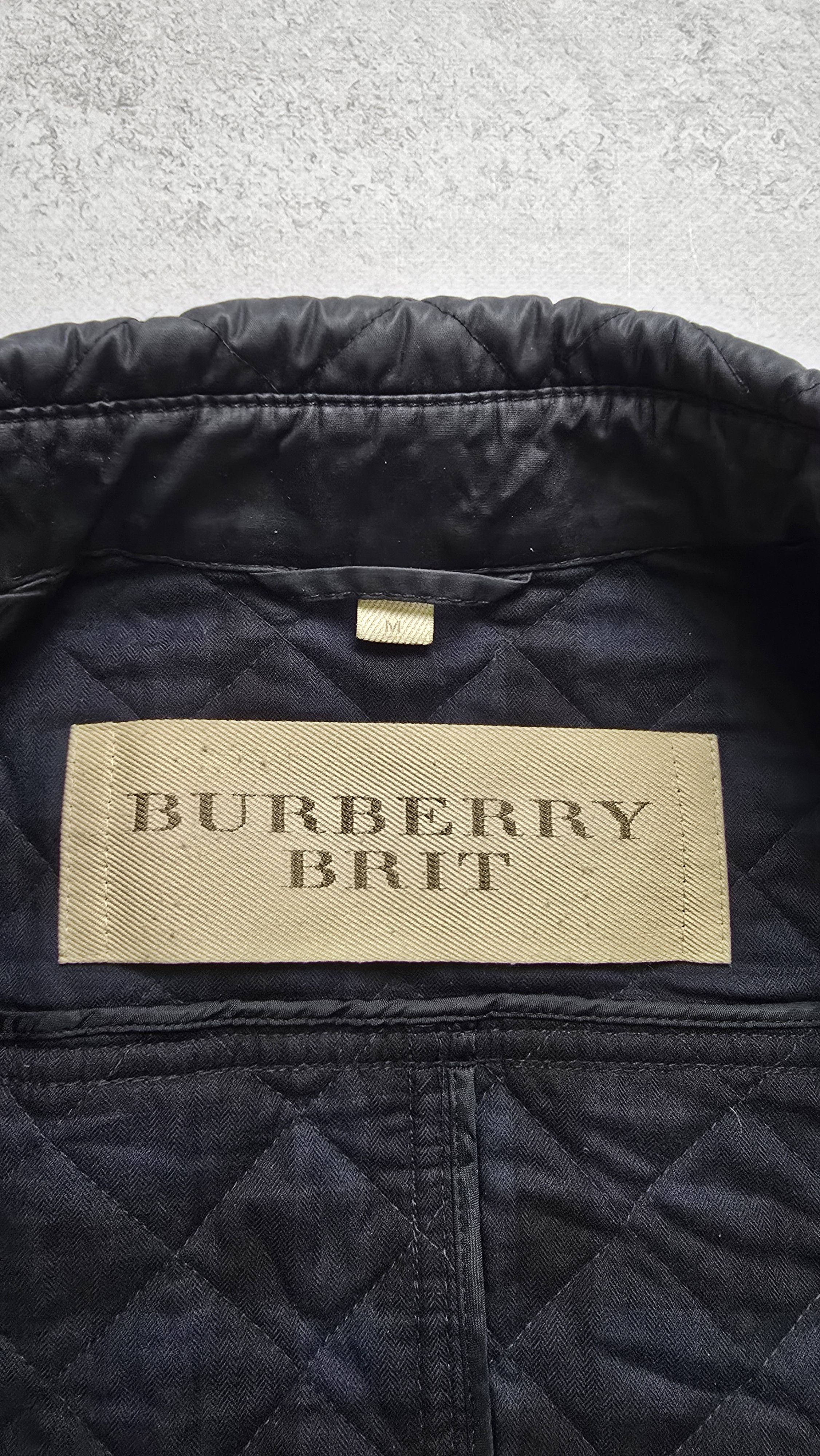 Burberry BURBERRY BRIT Quilted Lamb Leather Sleeve Jacket Size M / US 6-8 / IT 42-44 - 19 Thumbnail