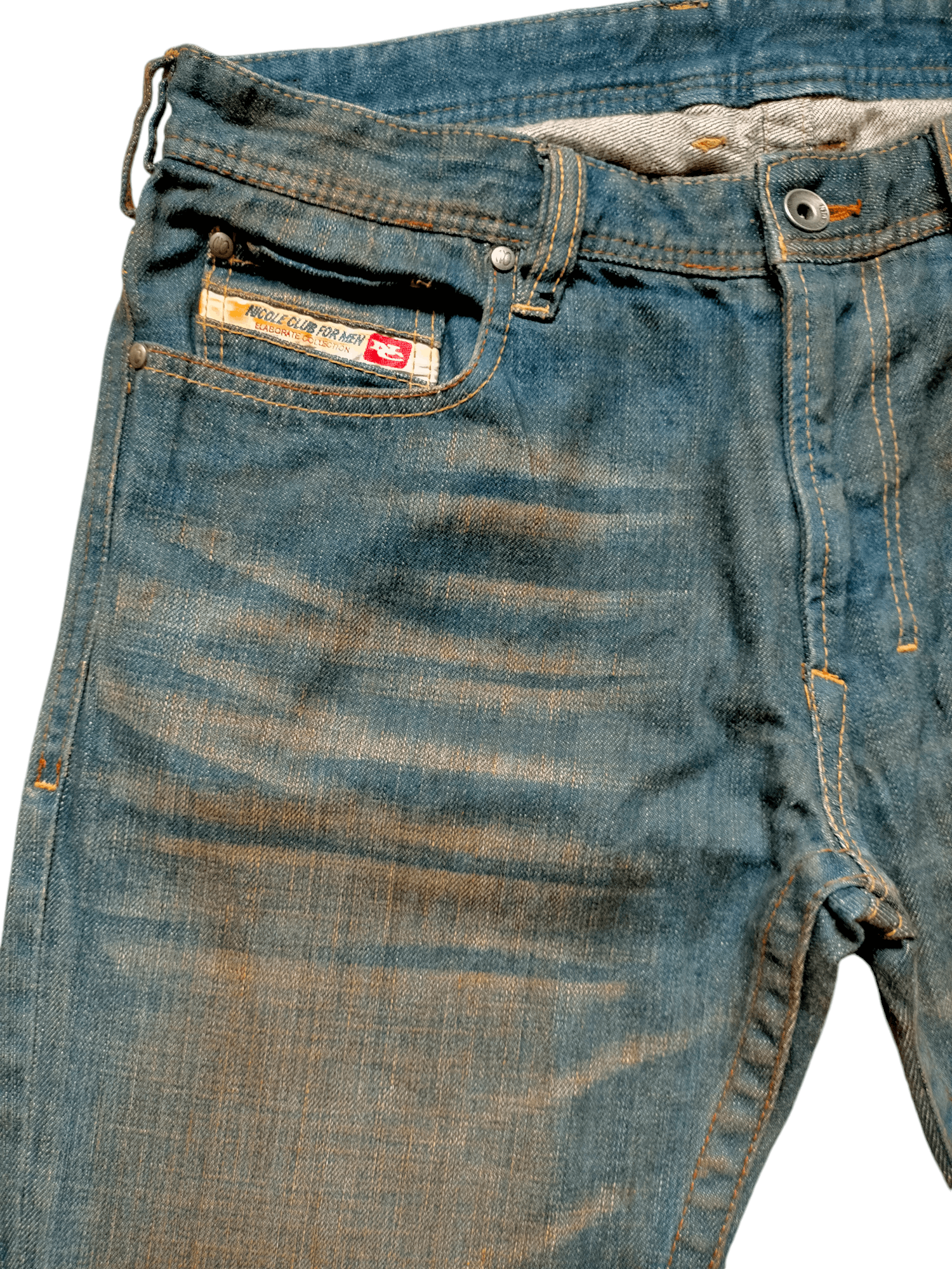 Japanese Brand Flare Jeans Nicole Club Japan Boot Cut Denim Size US 31 - 4 Thumbnail