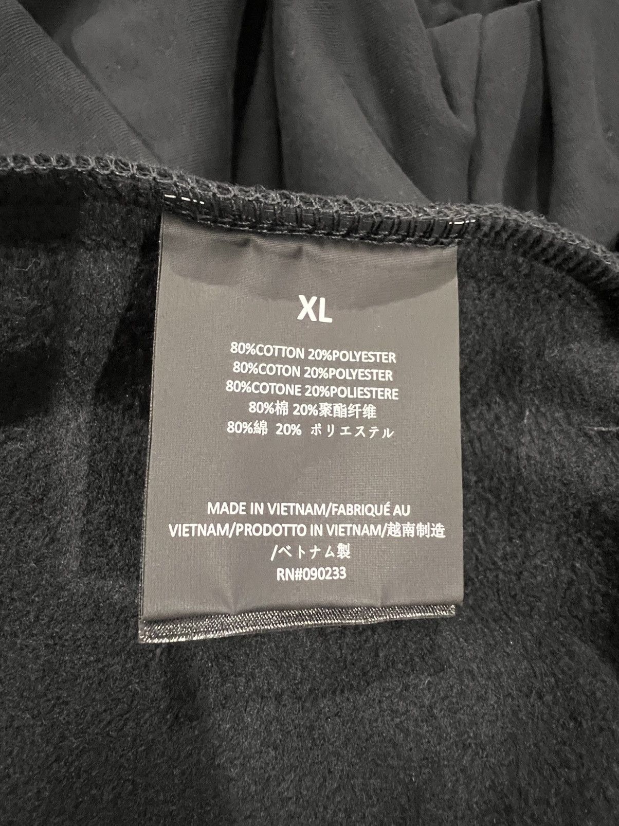 Fear of God Essentials jet black classic fleece Hoodie Size US XL / EU 56 / 4 - 3 Thumbnail