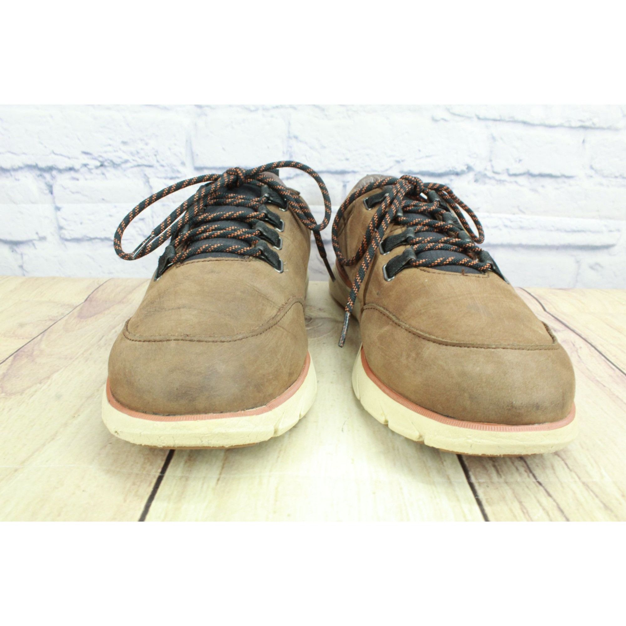 L.L. Bean LL Bean Kennebec Brown Leather Anti-Odor Casual Oxfords Size US 10.5 / EU 43-44 - 4 Thumbnail