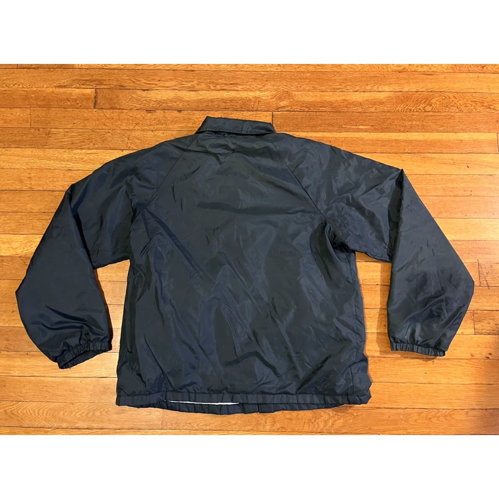 Vintage VINTAGE WearGuard Jacket Men’s XL Black 80s Bomber Water Resistant Embroidered Crown Logo Size US XL / EU 56 / 4 - 6 Thumbnail