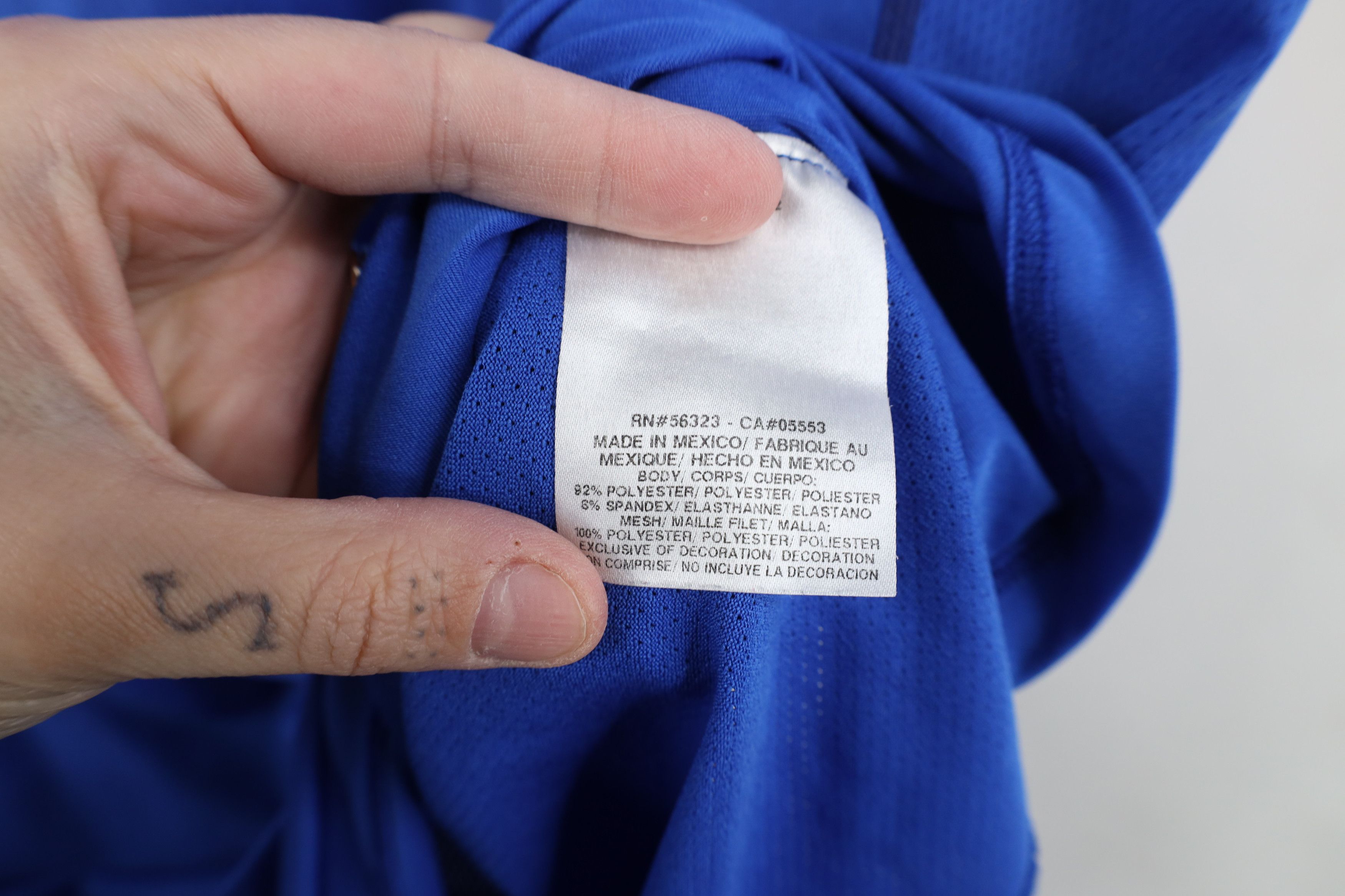 Nike Nike Pro Combat Training Sleeveless Muscle T-Shirt Blue Size US L / EU 52-54 / 3 - 8 Thumbnail