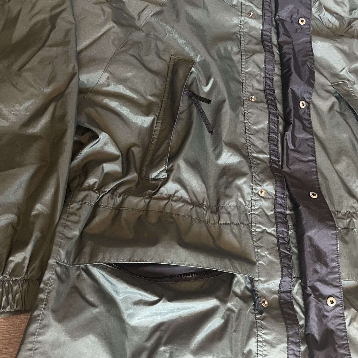 Timberland × Vintage Vintage 2000s Timberland Weathergear Windbreaker Hood Jacket Size US M / EU 48-50 / 2 - 10 Thumbnail