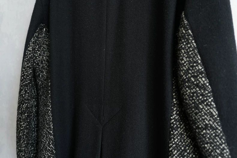 Yohji Yamamoto Yohji Yamamoto 04AW spliced sheep coat-2505 Size US M / EU 48-50 / 2 - 6 Thumbnail