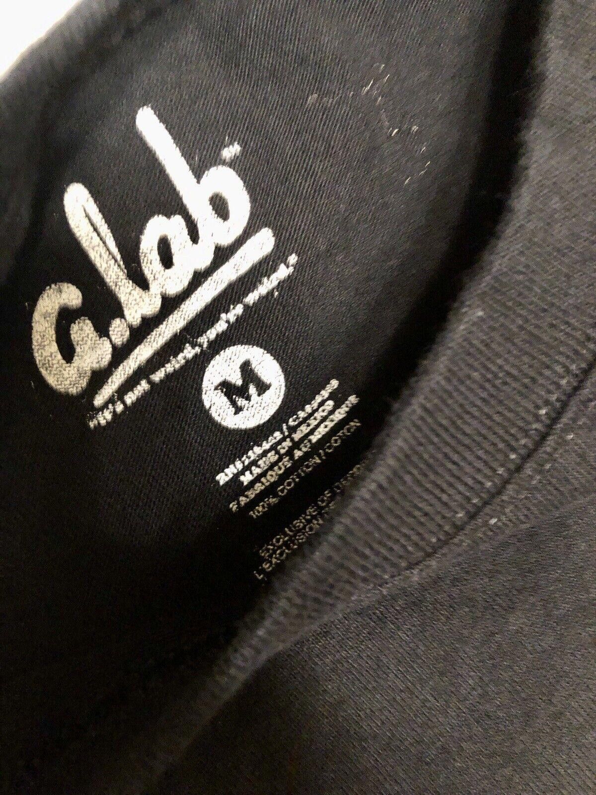 Designer A-Lab T-Shirt Medium Black Mens Size US M / EU 48-50 / 2 - 2 Thumbnail