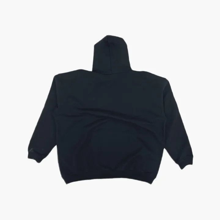 Balenciaga Balenciaga Black Hooded Sweatshirt with Logo Print 0079-250 Size US XXS / EU 40 - 3 Thumbnail