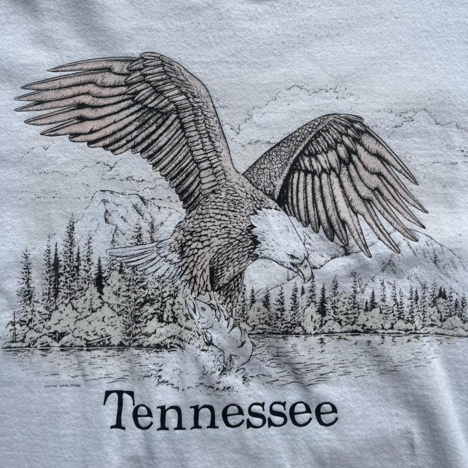 Gildan Wayne Welpton Tennessee Wildlife Hunting Eagle Graphic Shirt Size US L / EU 52-54 / 3 - 2 Thumbnail