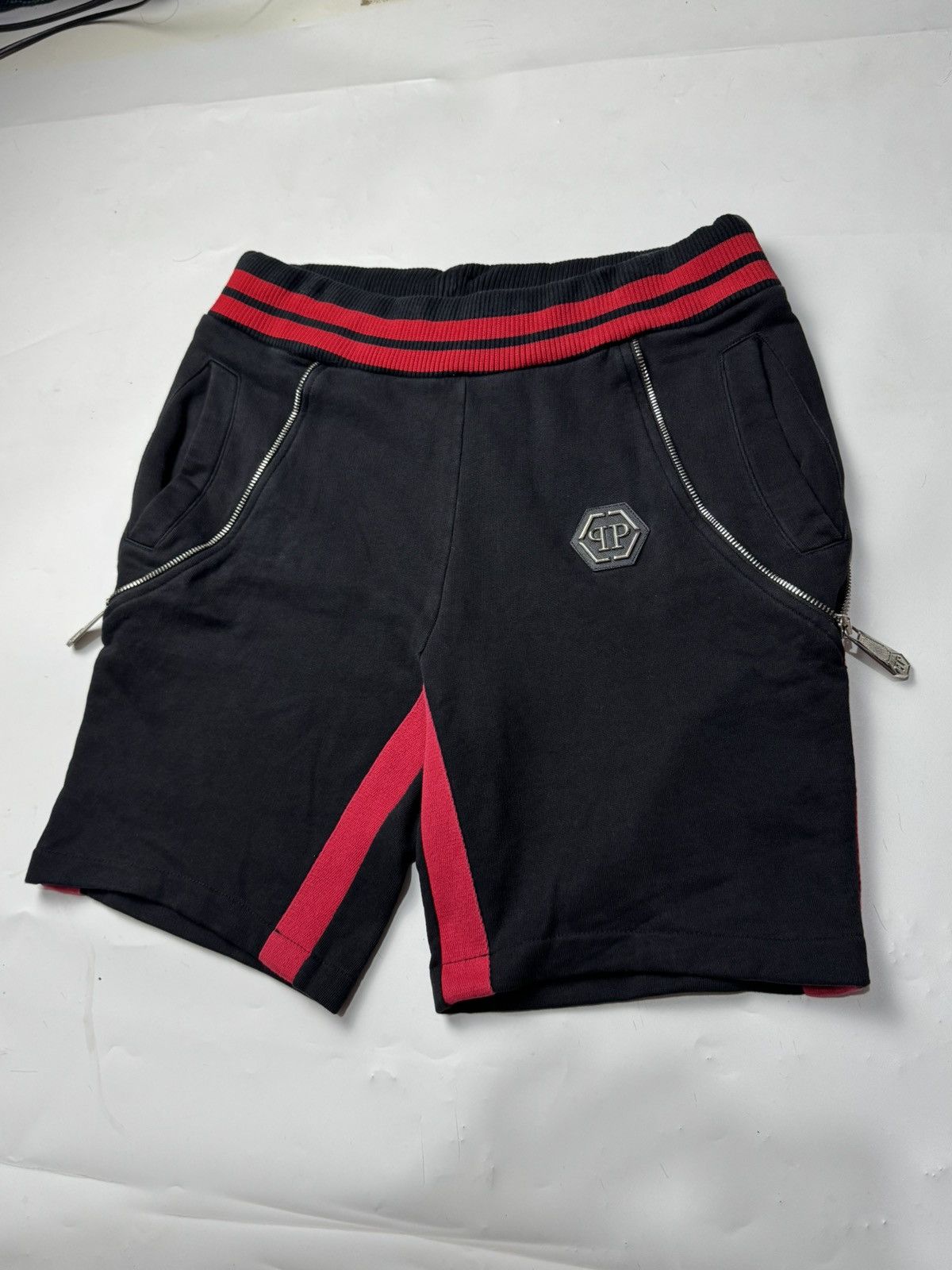 Designer × Philipp Plein Philipp Plein Homme Archived Zipper Shorts Pants Size US 30 / EU 46 - 3 Thumbnail