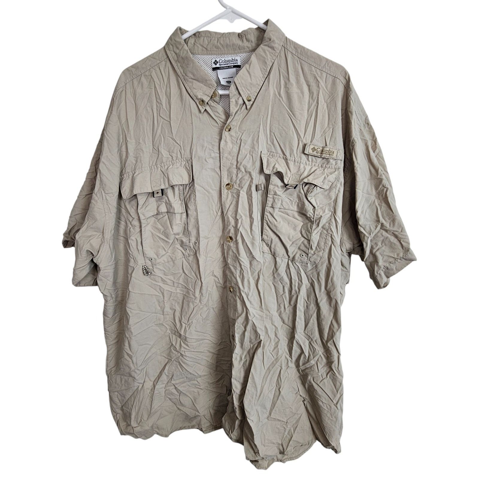 Columbia Columbia PFG Mens Vented Fishing Shirt XXL Gorpcore Outdoor Size US XXL / EU 58 / 5 - 1 Thumbnail