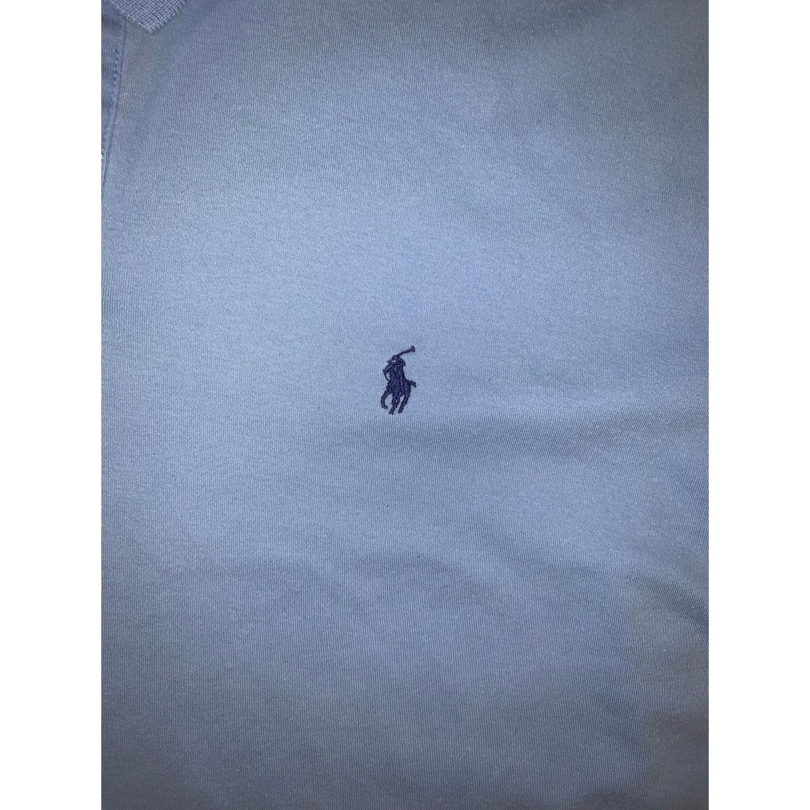 Polo Ralph Lauren Polo Ralph Lauren Polo Shirt XL Light Blue Short Sleeve Size US XL / EU 56 / 4 - 2 Thumbnail