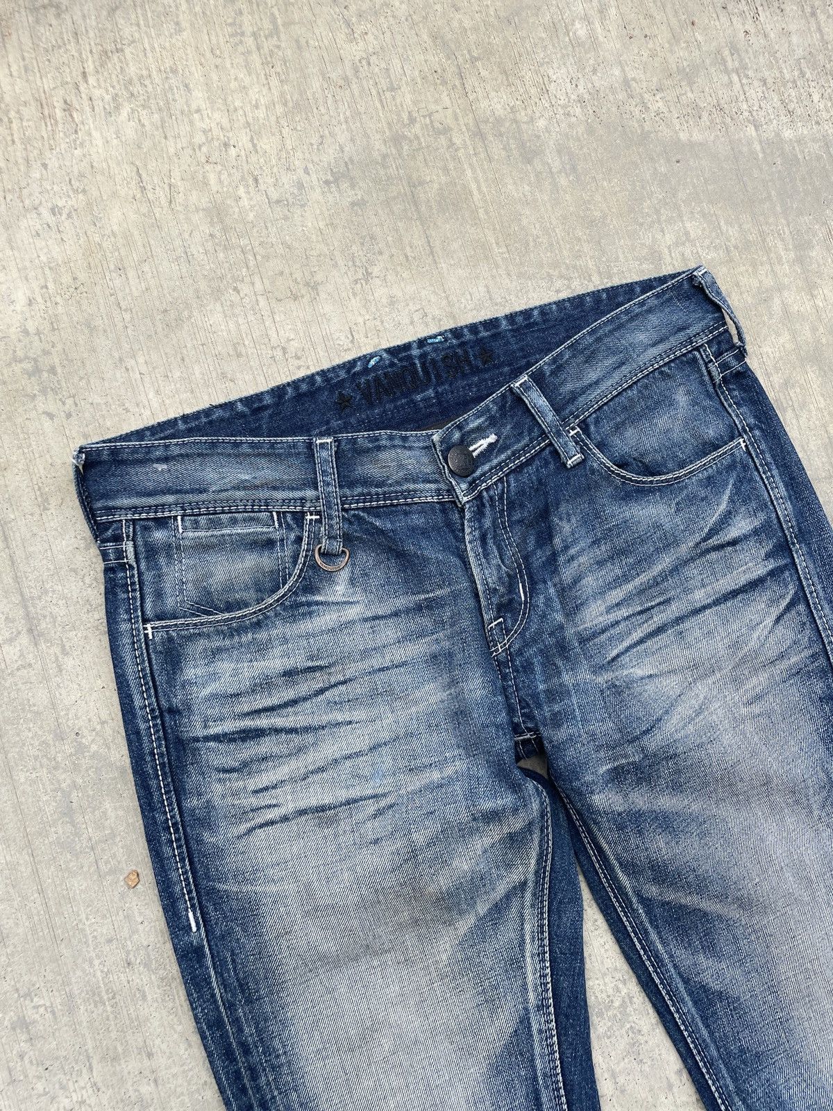 Japanese Brand 2000s JAPANESE BRAND VANQUISH WHISKER WASH FLARE Size US 32 / EU 48 - 2 Thumbnail