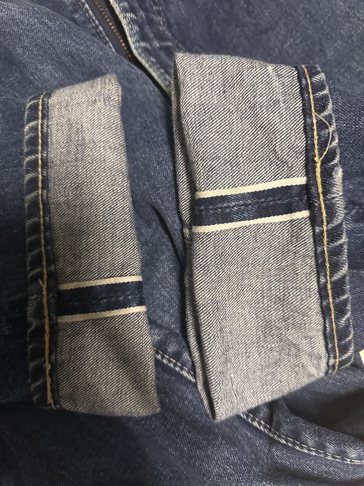 Vintage 🔥TRUE VINTAGE 60s LEVIS CAPITAL E SELVEDGE BUTTON “K”🔥 Size US 28 / EU 44 - 22 Thumbnail