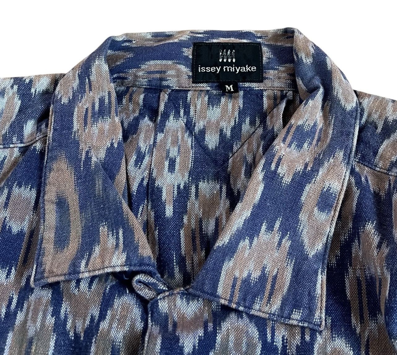 Issey Miyake Vintage issey miyake boxy ethnic printed camp shirt Size US M / EU 48-50 / 2 - 2 Thumbnail