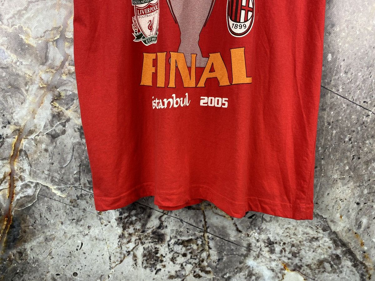 Vintage Soccer T-Shirt Liverpool Milan Final Istanbul 2005 Football Size US L / EU 52-54 / 3 - 3 Thumbnail