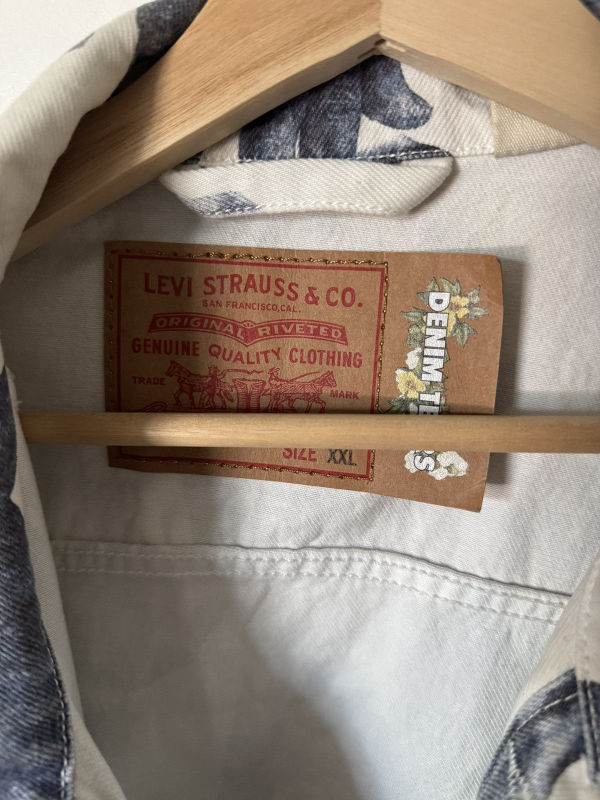 DENIM TEARS × Levi's Jacket Size US XXL / EU 58 / 5 - 2 Thumbnail