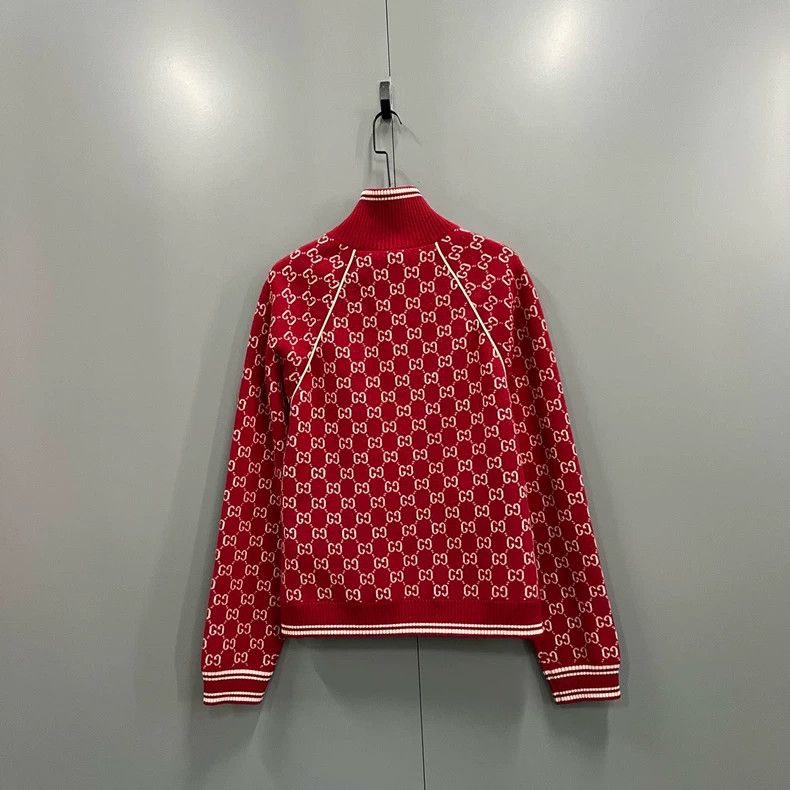 Gucci Gucci Red logo letter jacket 2502-Nextarrow Size US M / EU 48-50 / 2 - 2 Thumbnail