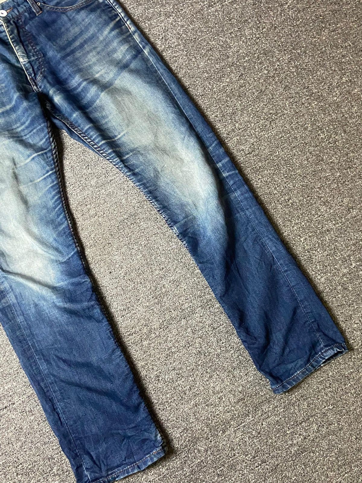 Boycott × Japanese Brand × Vintage Vintage BOYCOTT Brand Selvedge Denim Jeans (128) Size US 31 - 9 Thumbnail