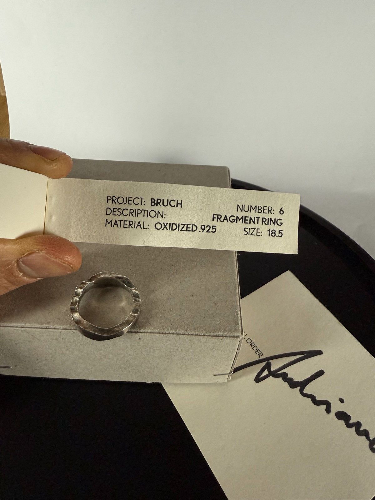 Carol Christian Poell Aaron Alvin Keller BRUCH Ring Size ONE SIZE - 4 Thumbnail