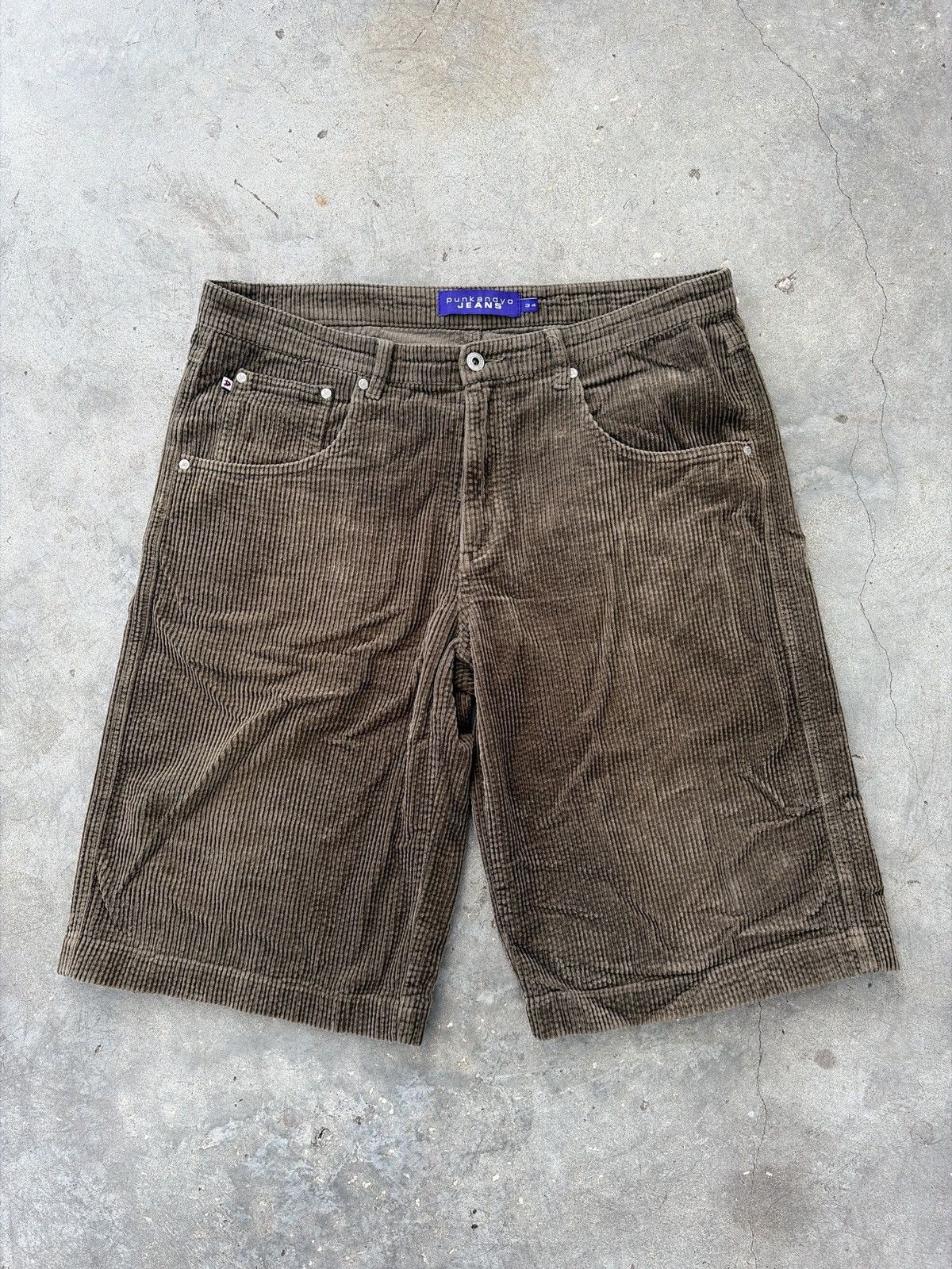 Punk and Yo Punk and Yo Cord shorts Size US 34 / EU 50 - 1 Thumbnail