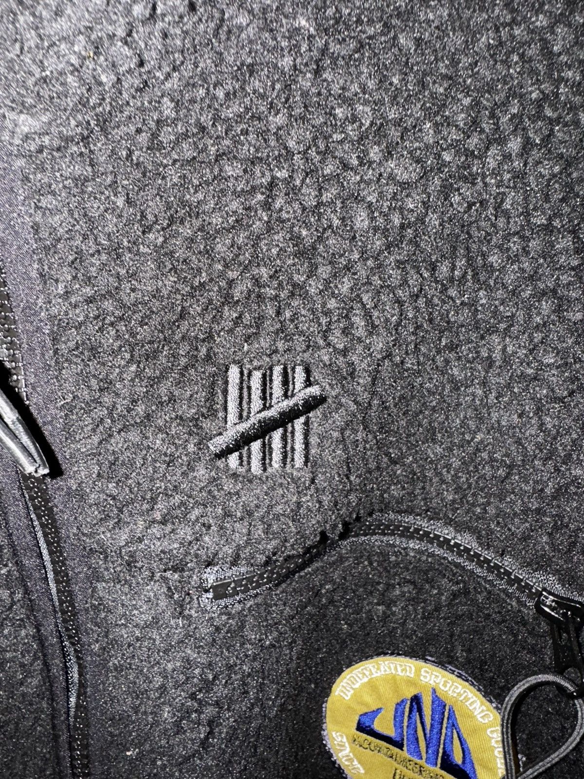 Japanese Brand × Undefeated Undefeated Fleece Zip Up Size US M / EU 48-50 / 2 - 2 Thumbnail