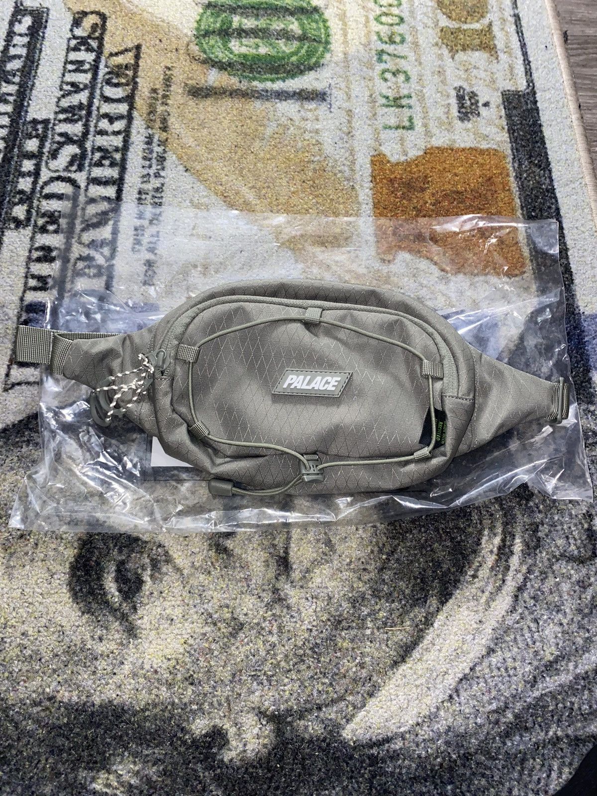 image of Palace Cordura Y-Rip Mini Bun Bag in Olive, Men's
