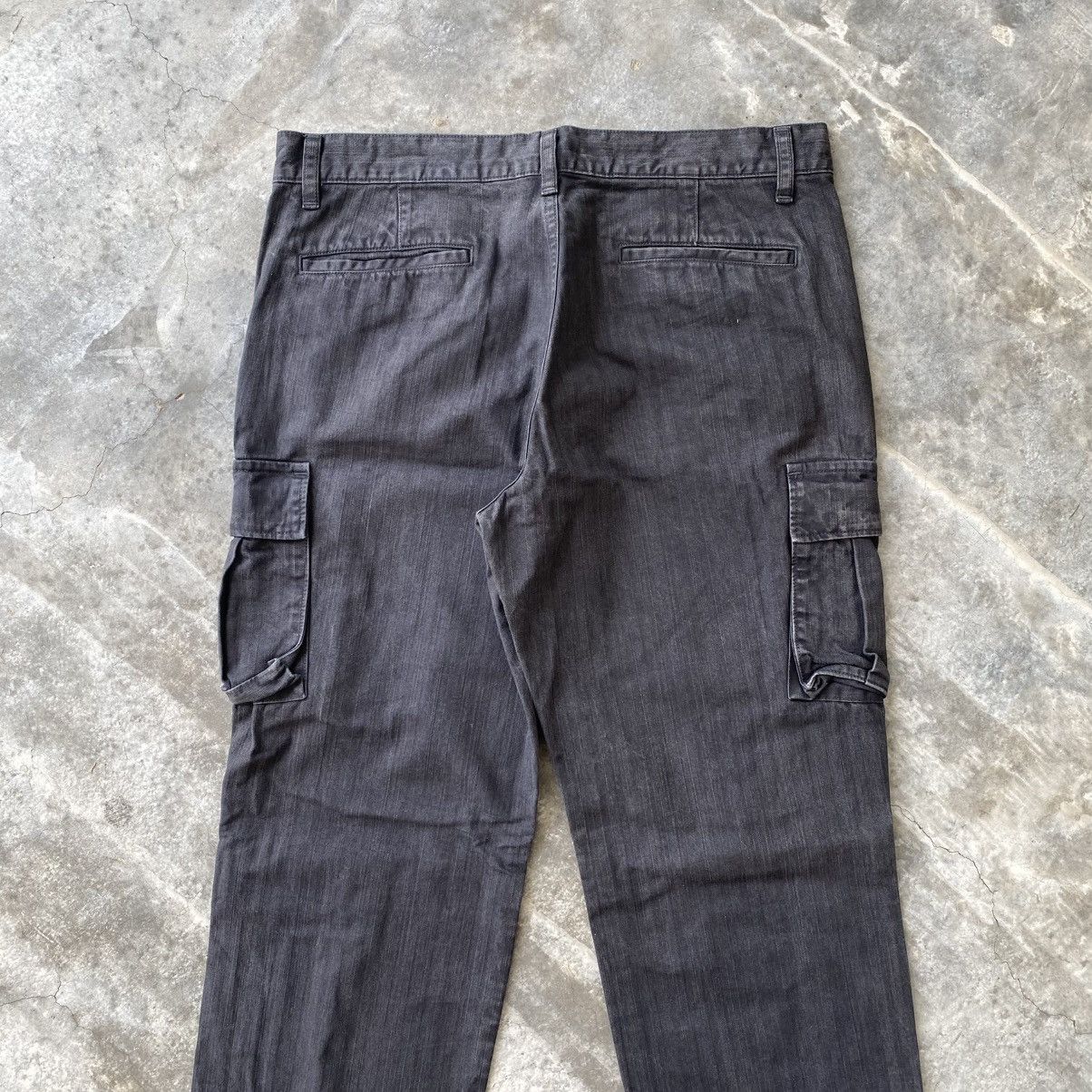 Designer × If Six Was Nine × Japanese Brand Rough Trade Japanese Cargo Black Utility Multipocket Size US 33 - 5 Thumbnail
