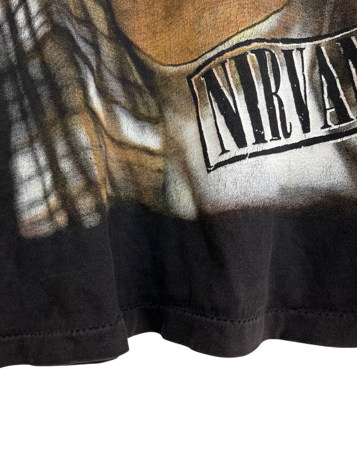 Vintage Vintage Nirvana Shirt Kurt cobain Size US L / EU 52-54 / 3 - 5 Thumbnail