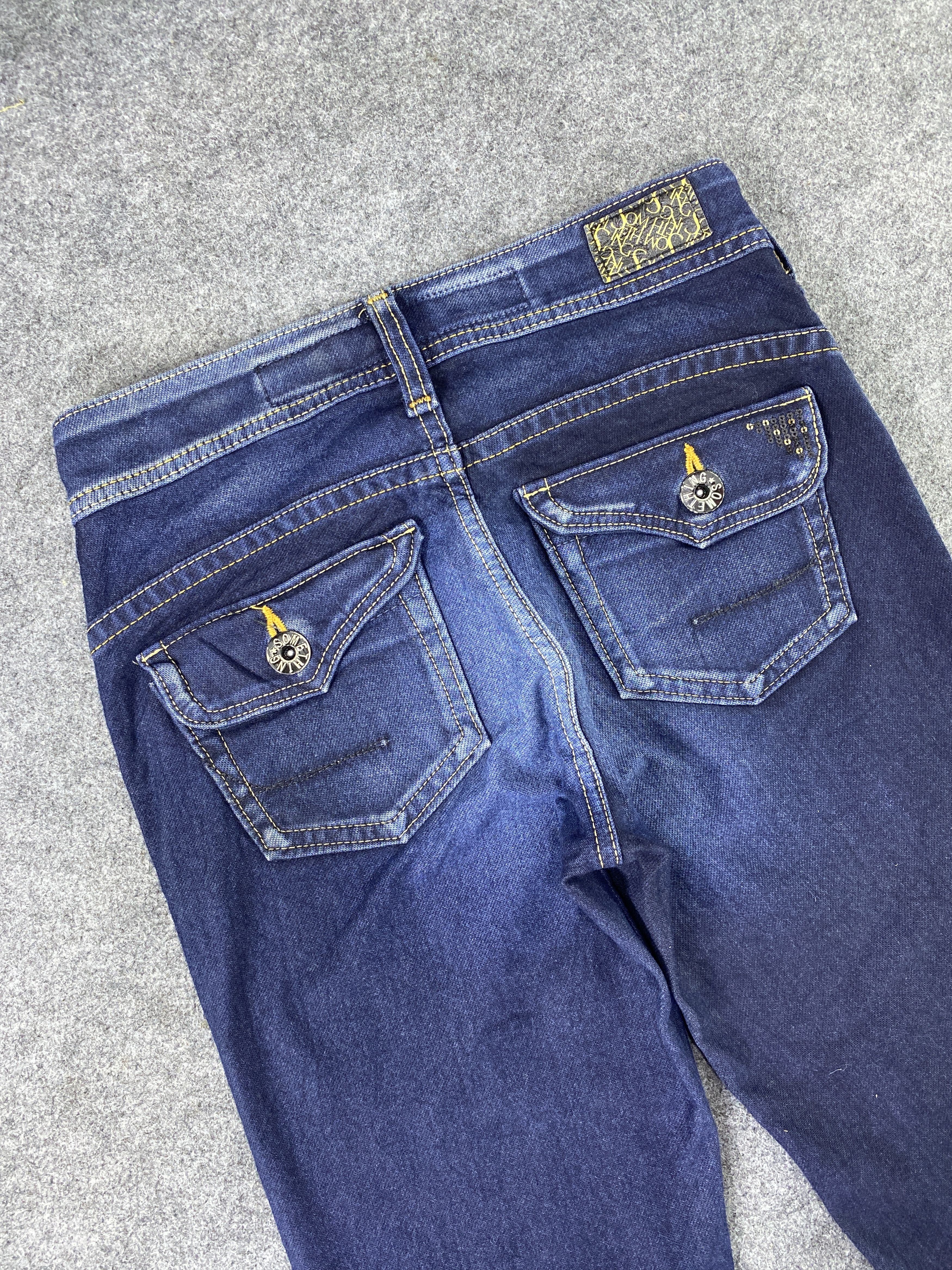 Edwin Something Edwin Blue Wash Bootcut Jeans - J1054 Size 27" / US 4 / IT 40 - 6 Thumbnail