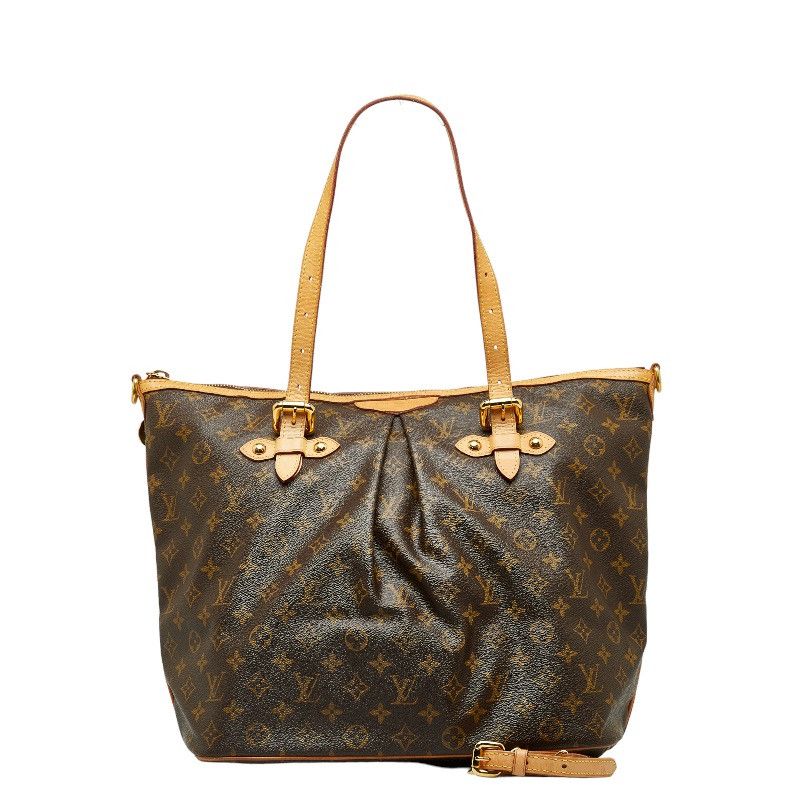 Louis Vuitton Palermo GM Tote Bag Shoulder Bag Brown