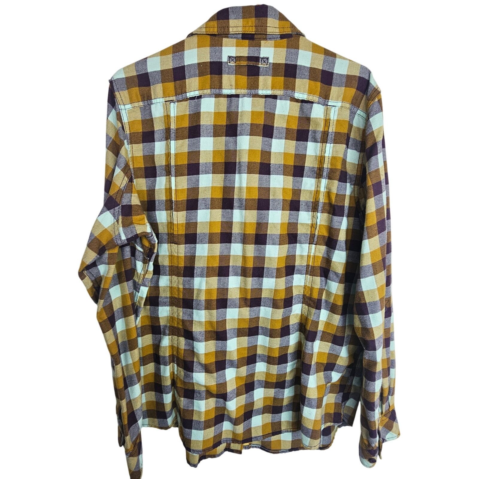 Duluth Trading Company Duluth Trading Co Womens Flannel Shirt Checker Size XL Gorp Size US XL / EU 56 / 4 - 8 Thumbnail