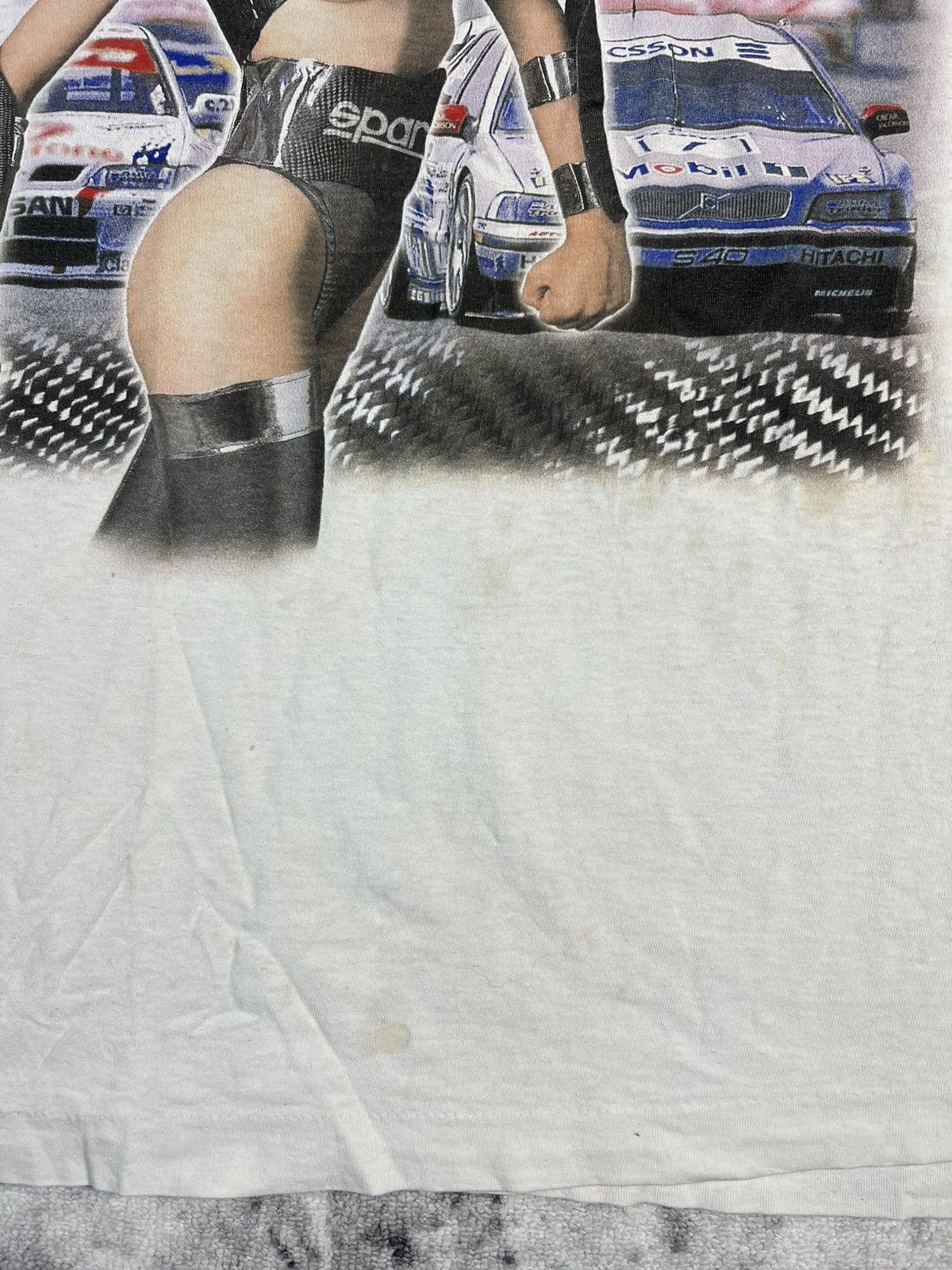 Vintage Vintage 90s Sparco T Shirt Pornstar Size US XXL / EU 58 / 5 - 9 Thumbnail