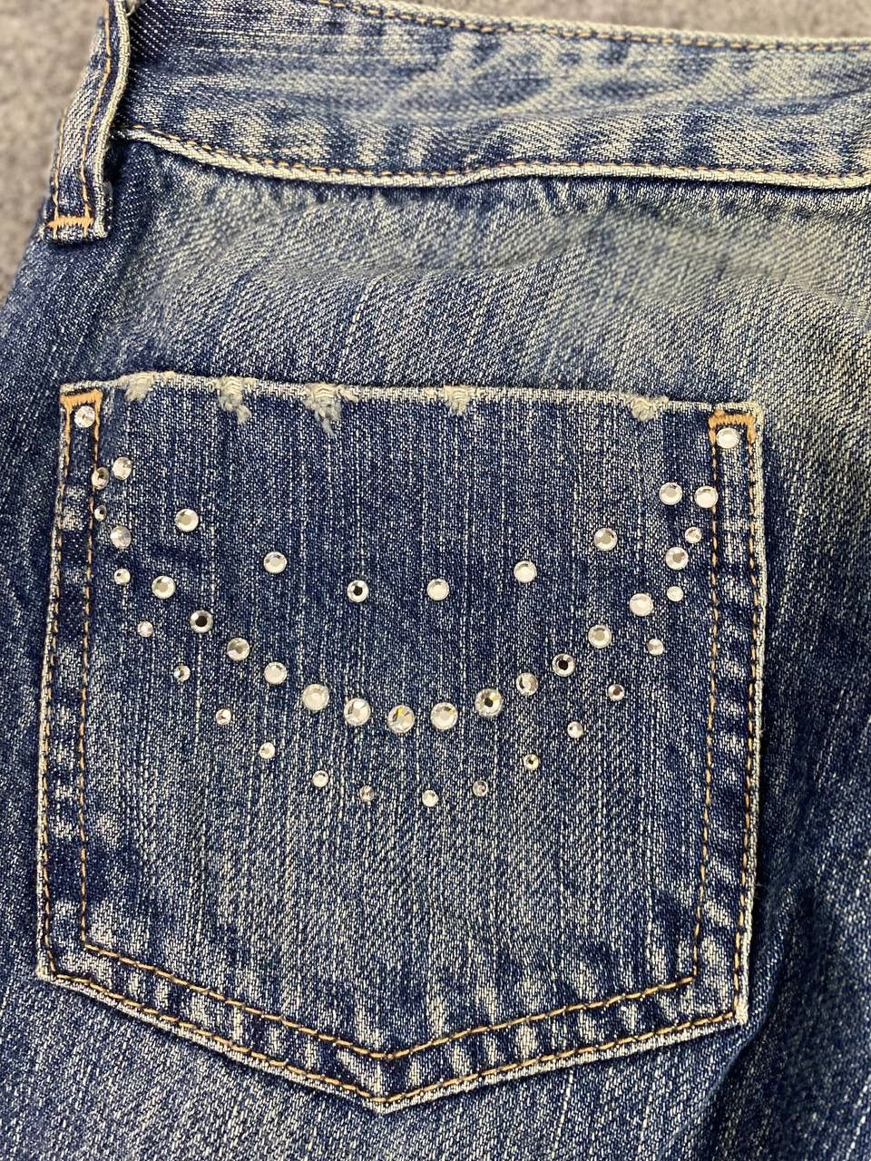 Japanese Brand vintage uniqlo japanese brands bootcut flare denim Size 30" / US 8 / IT 44 - 4 Thumbnail