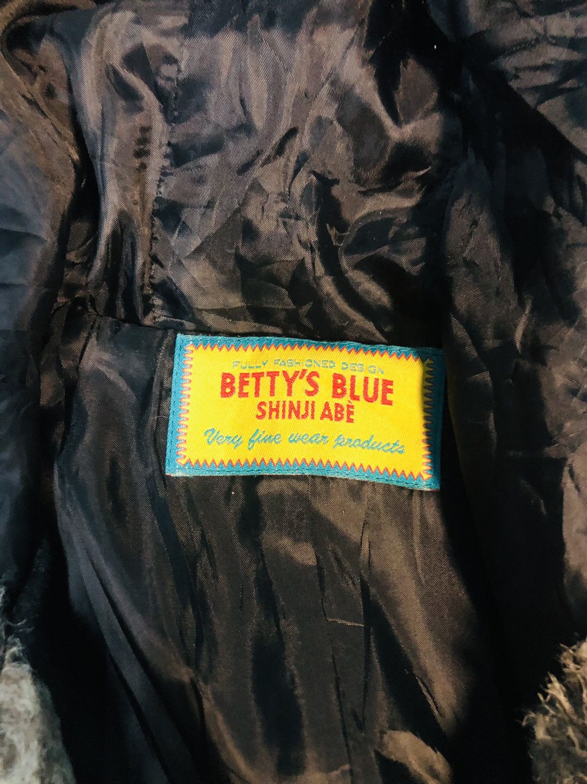 Japanese Brand Betty’s Blue By Shinji Abe Long Fur Coat (23) Size US L / EU 52-54 / 3 - 9 Thumbnail