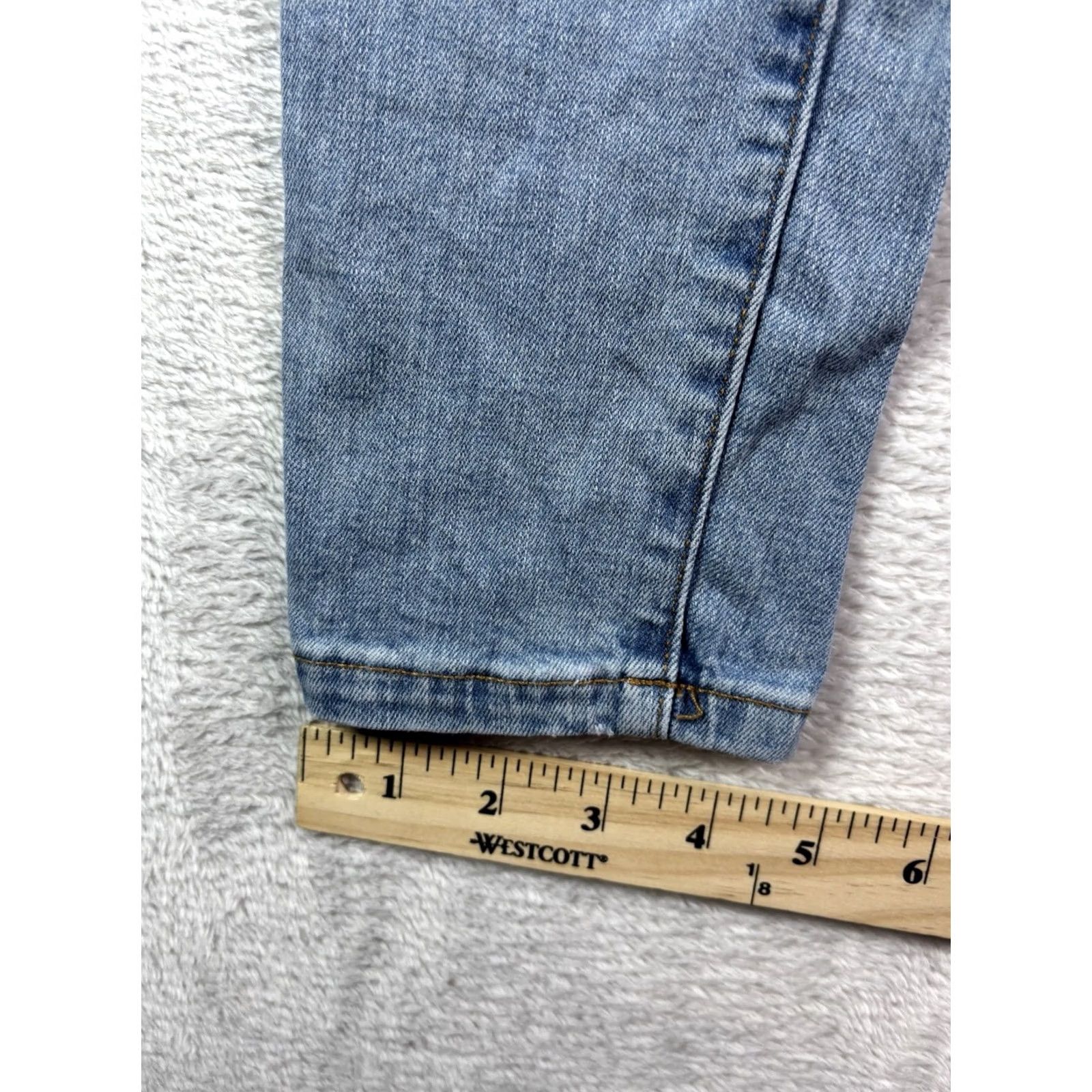 Tommy Hilfiger Tommy Hilfiger Jeans Women's Size 4 Blue Light Washed Straight Leg Denim Size 27" / US 4 / IT 40 - 5 Thumbnail