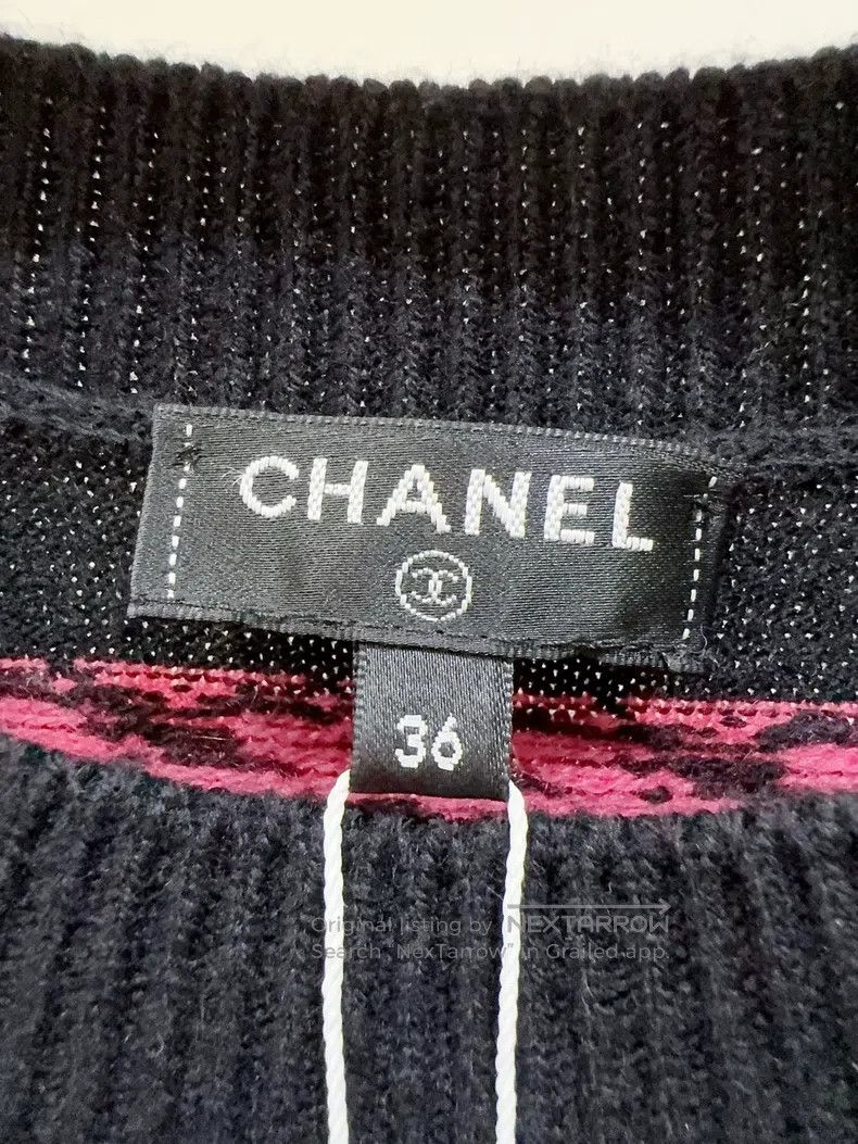 Chanel Chanel Knitted short sleeves Size XS / US 0-2 / IT 36-38 - 2 Thumbnail