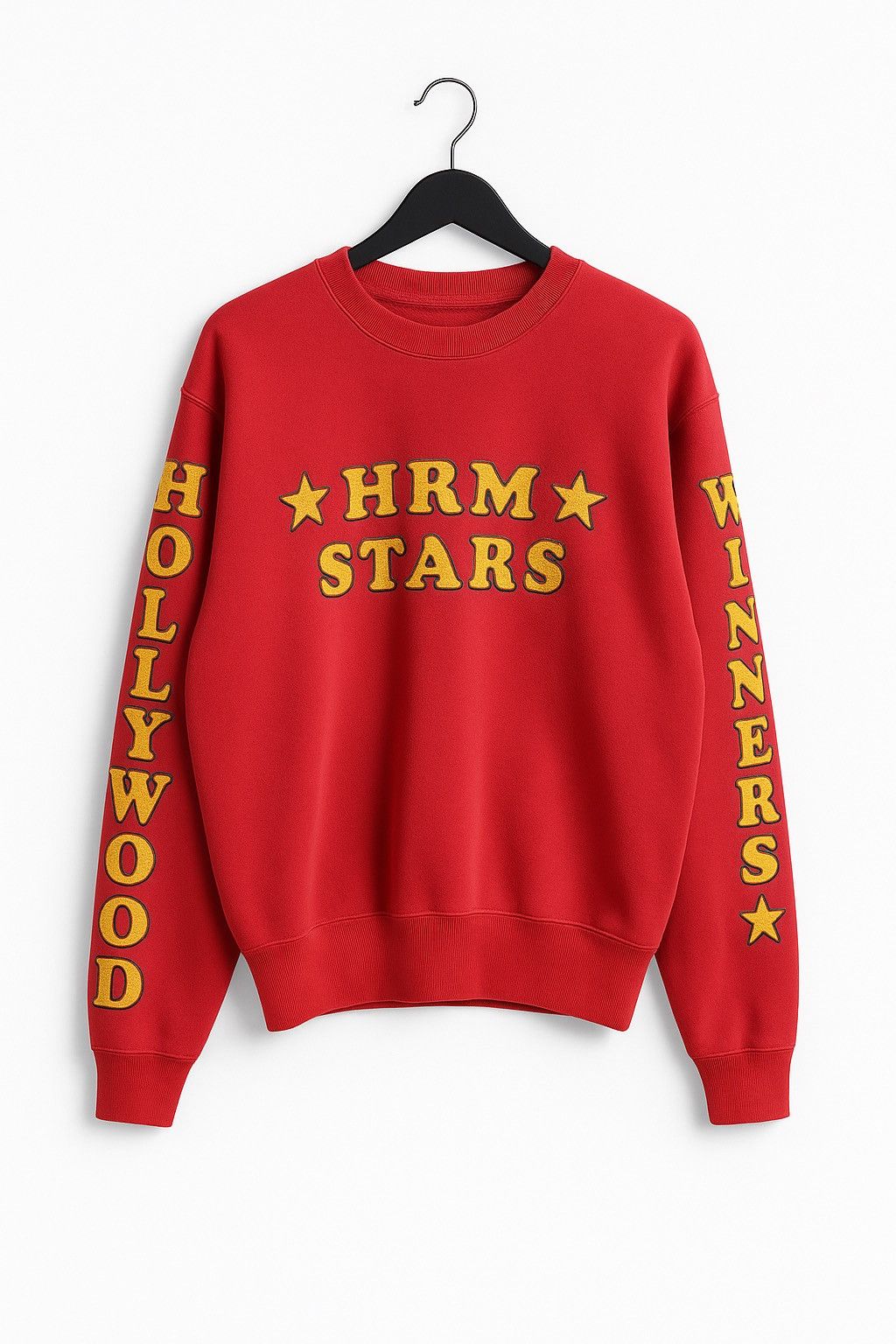 Hollywood Ranch Market “HRM Stars” Sweatshirt – Burgundy Red