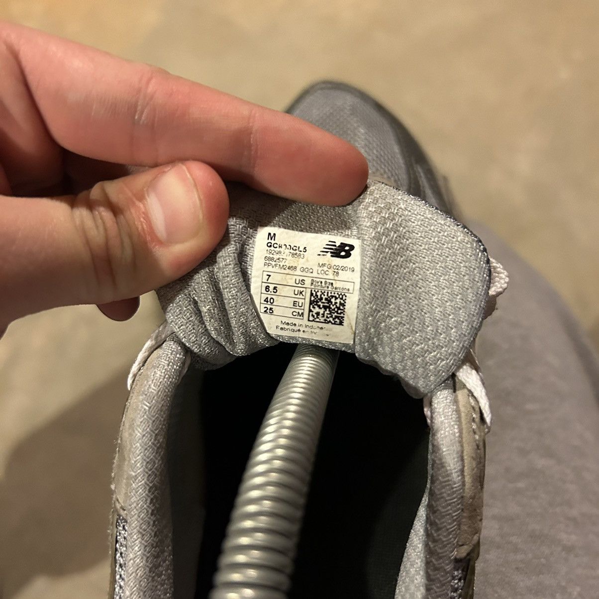 Japanese Brand × New Balance New Balance 990v5 Core Grey US 7 Size US 7 / EU 40 - 9 Thumbnail
